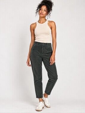 ❤️ COS PINWALE CORDUROY HIGH RISE TAPERED ANKLE PANTS, 4 (27)